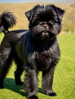 perro de raza affenpinscher